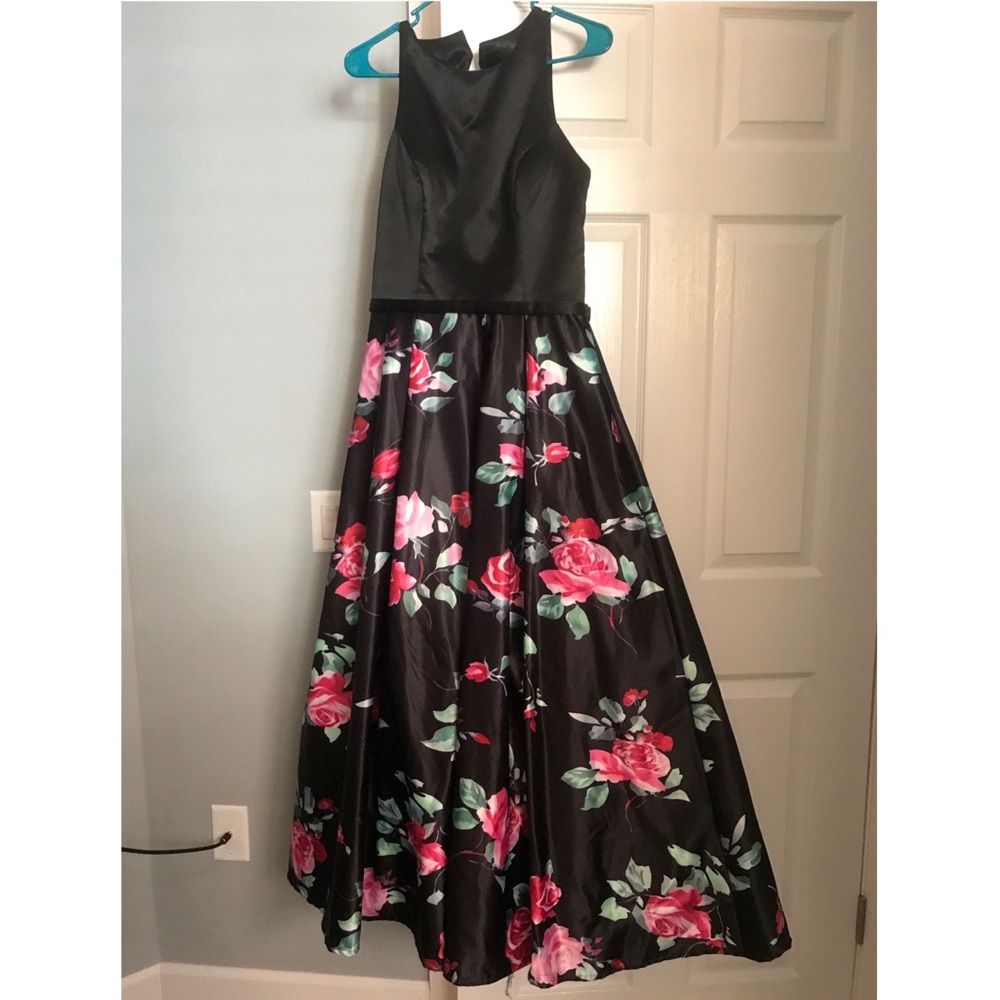 Floral prom dress